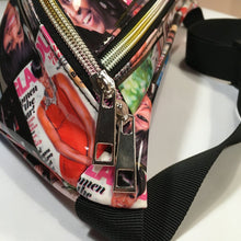 Load image into Gallery viewer, “Becoming” vegan patent leather cross chest bag
