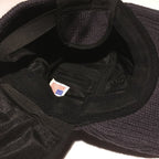 Aya knitted camp hat navy