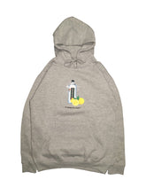 Load image into Gallery viewer, Lemon sting hoodie heather grey
