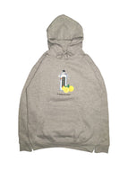 Lemon sting hoodie heather grey