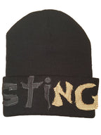 DC hard sting beanie