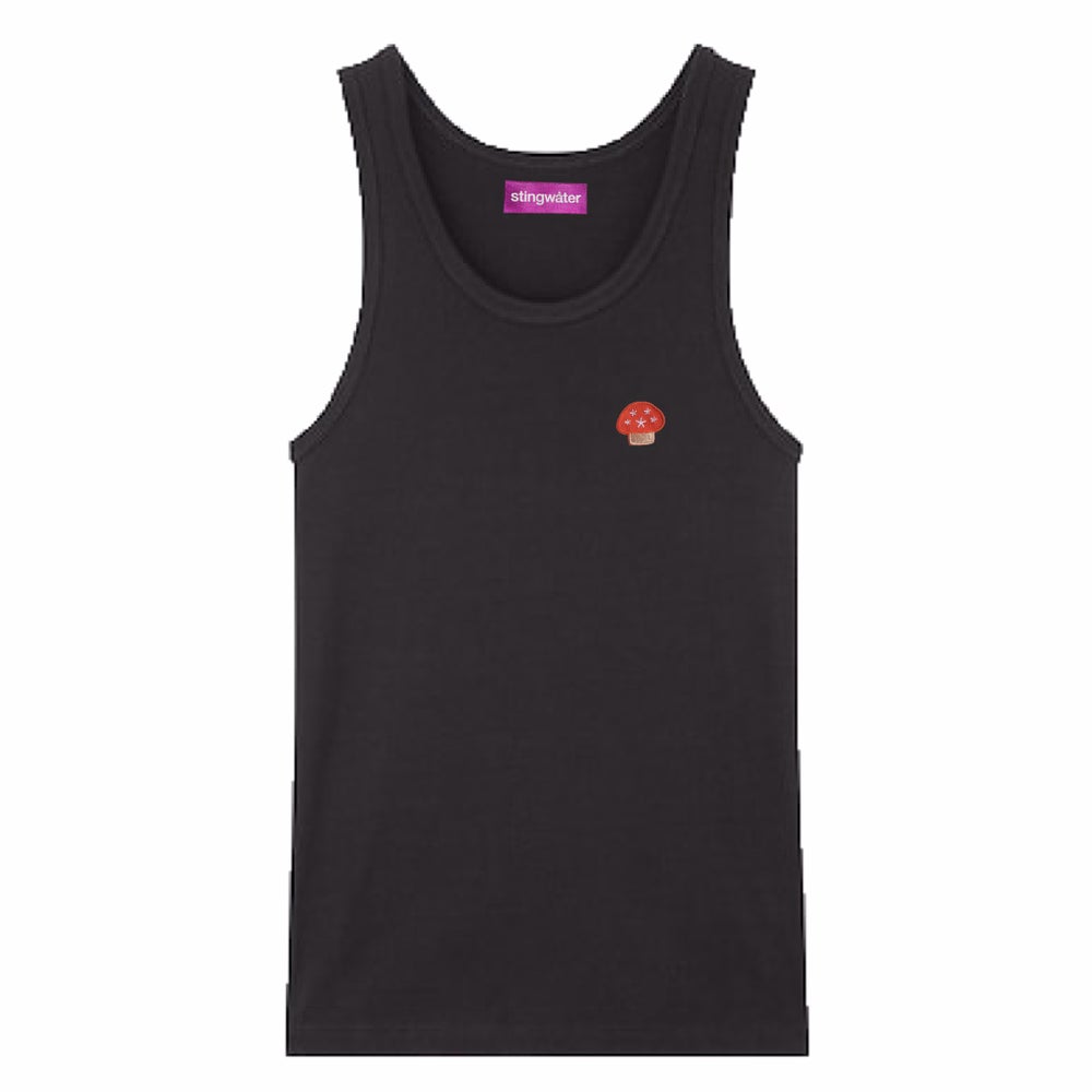 Speshal Mushroom Tank Top Black