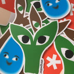 Groe Pack Stickers (4pcs)
