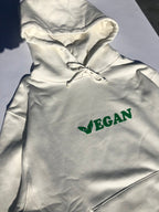 Vegan Hoodie Bone White