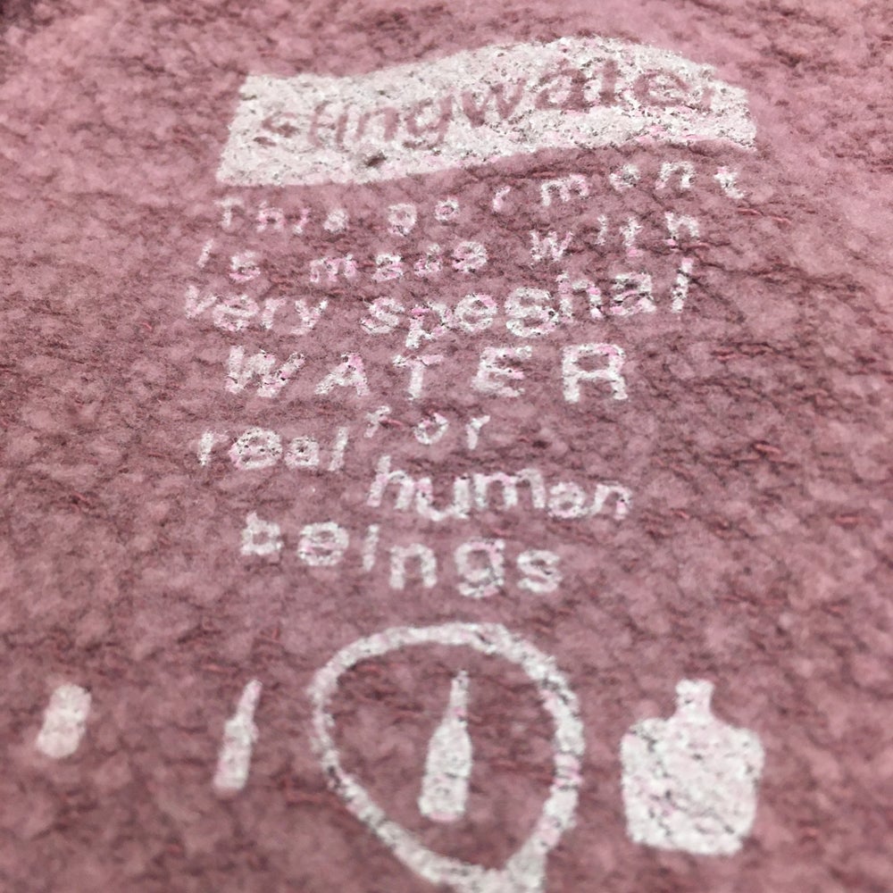It stings the face Sweatshirt red