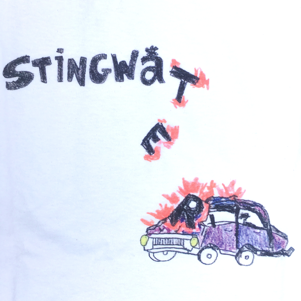 Burn It Down T Shirt White