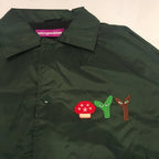 My broes and my groes coach’s jacket green