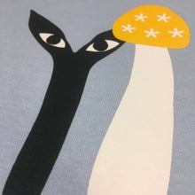 Load image into Gallery viewer, Groe Together (Aya and yellow cap) T shirt sky blue
