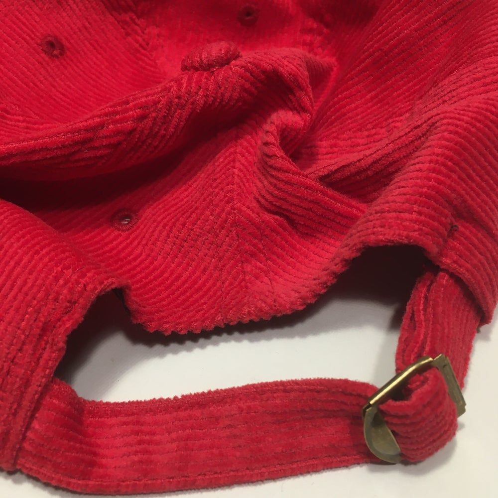 Wilted Logo Corduroy Hat Aga Red