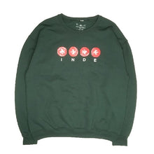 Load image into Gallery viewer, INDE Crewneck Sweatshirt Forest Green
