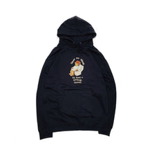 Load image into Gallery viewer, Crisis Bear Hoodie Navy
