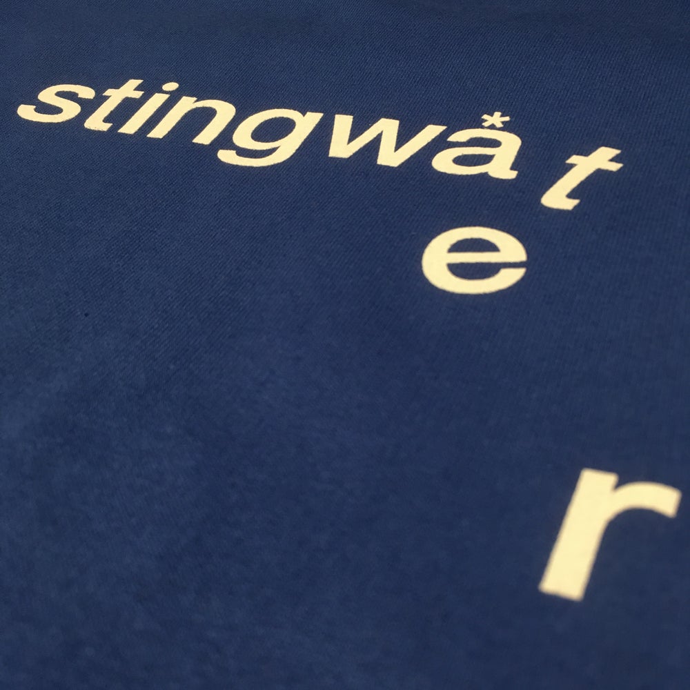 Stingwater Drip Logo Hoodie King Blue