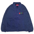 My broes and my groes coach’s jacket royal blue