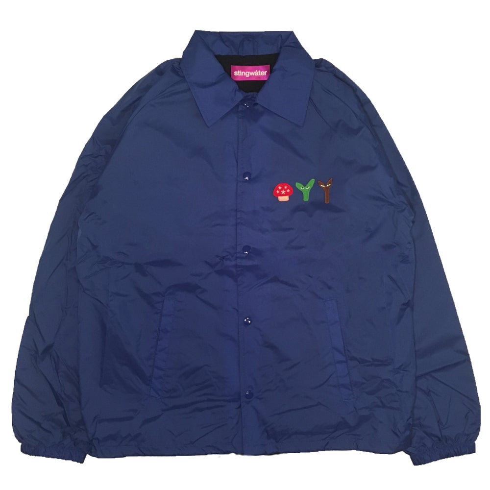 My broes and my groes coach’s jacket royal blue