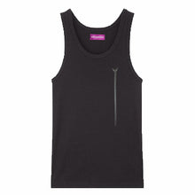 Load image into Gallery viewer, Aya Groeing Tall PURPLE LABEL Tank Top Black
