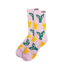 Load image into Gallery viewer, Aapi and Star Socks Lavender

