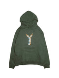 Aya’s frozen tears hoodie forest green
