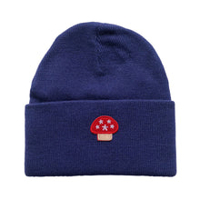 Load image into Gallery viewer, Aga Patch Beanie Navy
