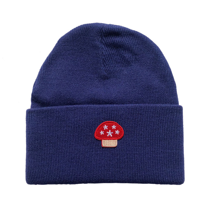 Aga Patch Beanie Navy