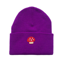 Load image into Gallery viewer, Aga Patch Beanie Purple
