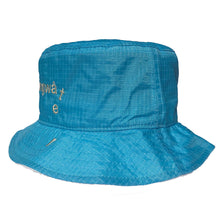 Load image into Gallery viewer, Nylon Melting Logo Crusher Hat Icy Blue
