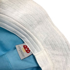 Nylon Melting Logo Crusher Hat Icy Blue