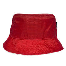 Load image into Gallery viewer, Nylon Melting Logo Crusher Hat Red
