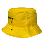 Nylon Melting Logo Crusher Hat Yellow