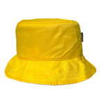 Nylon Melting Logo Crusher Hat Yellow