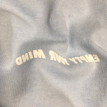 Load image into Gallery viewer, Empty your mind t shirt air blue
