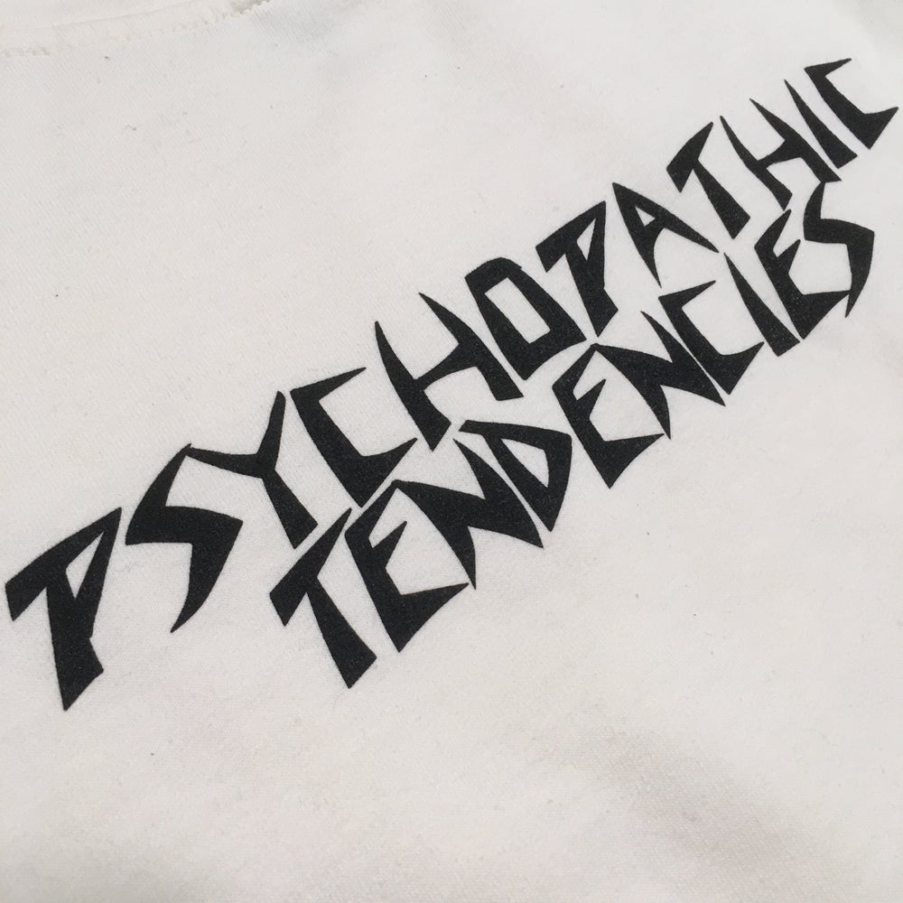 Psychopathic Tendencies Hoodie Bone White
