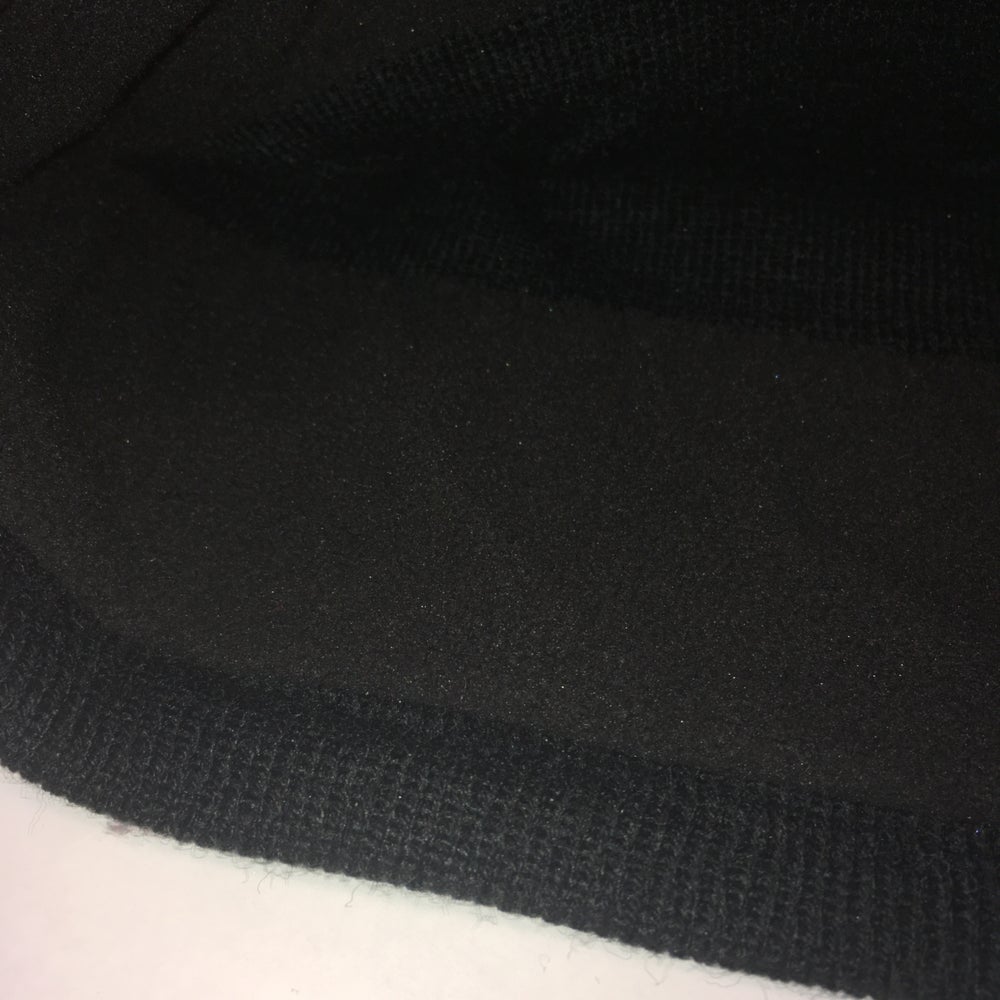 My broes and my groes reflective beanie black