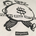 PAID 2 SK8 T Shirt White