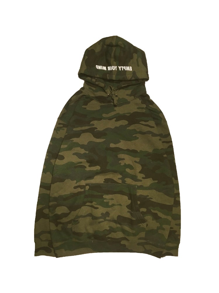 Empty your mind Hoodie camo