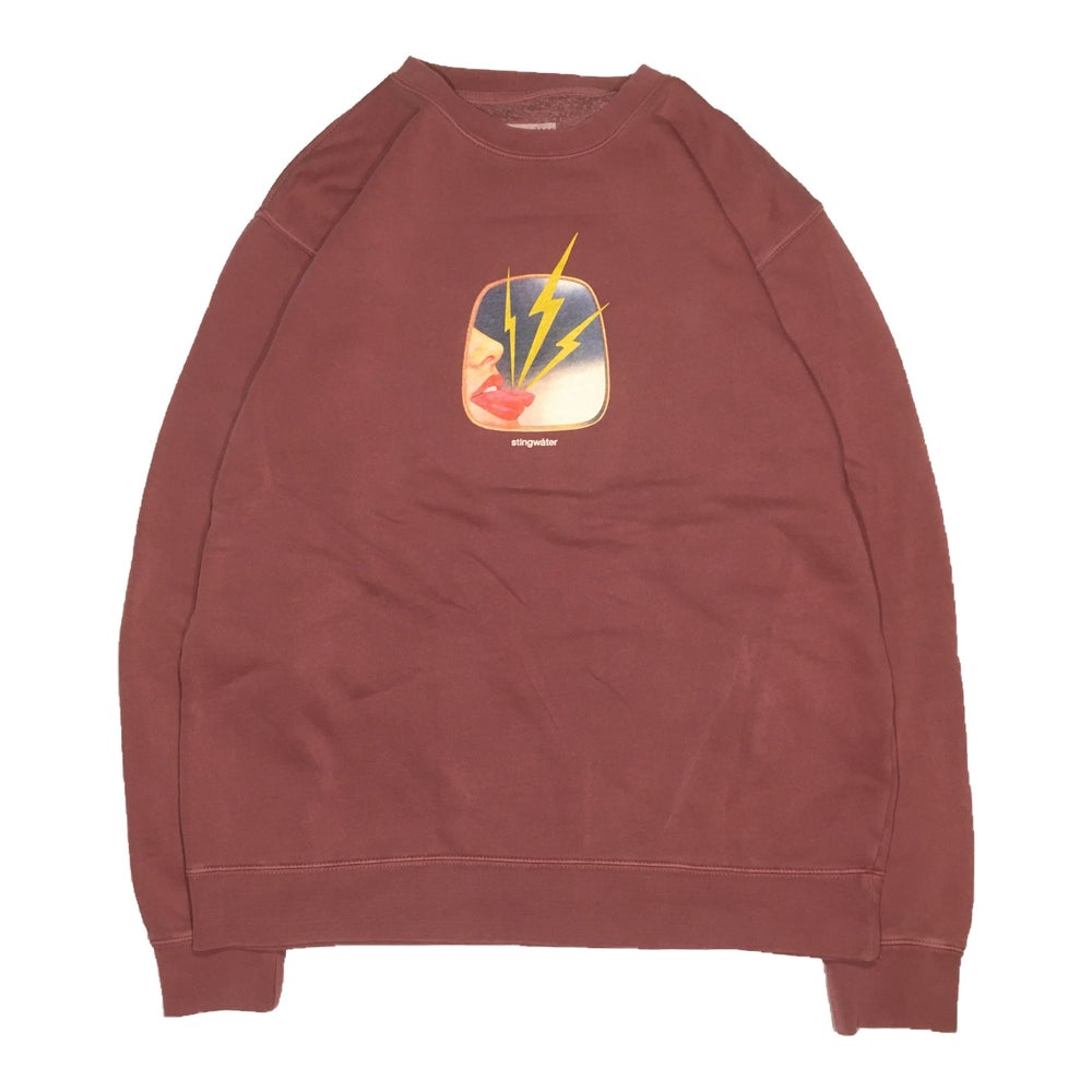It stings the face Sweatshirt red