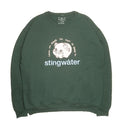 Leave Me Alone I'm Tryin' to Groe Crewneck Sweatshirt Forest Green