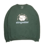 Leave Me Alone I'm Tryin' to Groe Crewneck Sweatshirt Forest Green