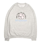 Leave Me Alone I'm Tryin' to Groe Crewneck Sweatshirt Ash Grey