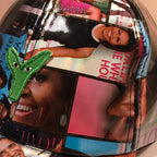 “Becoming” vegan patent leather hat