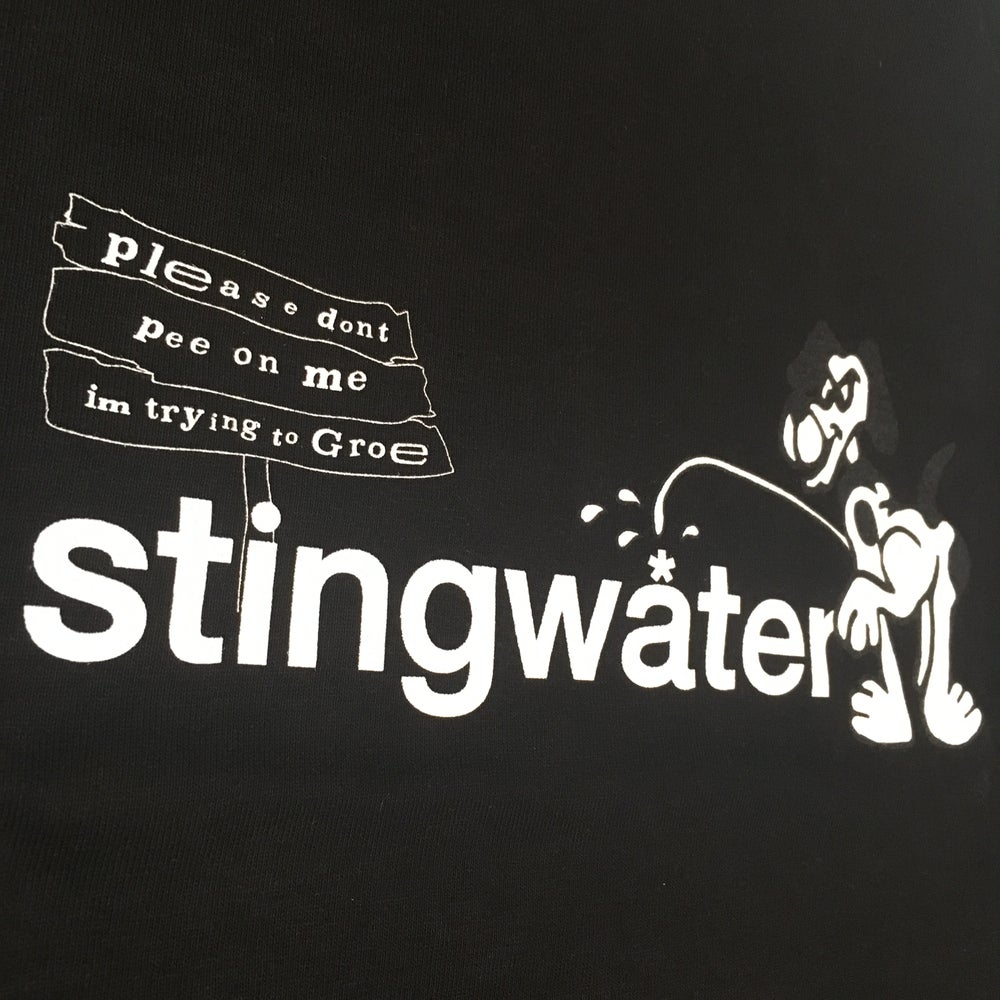 Please don’t pee on me t shirt black