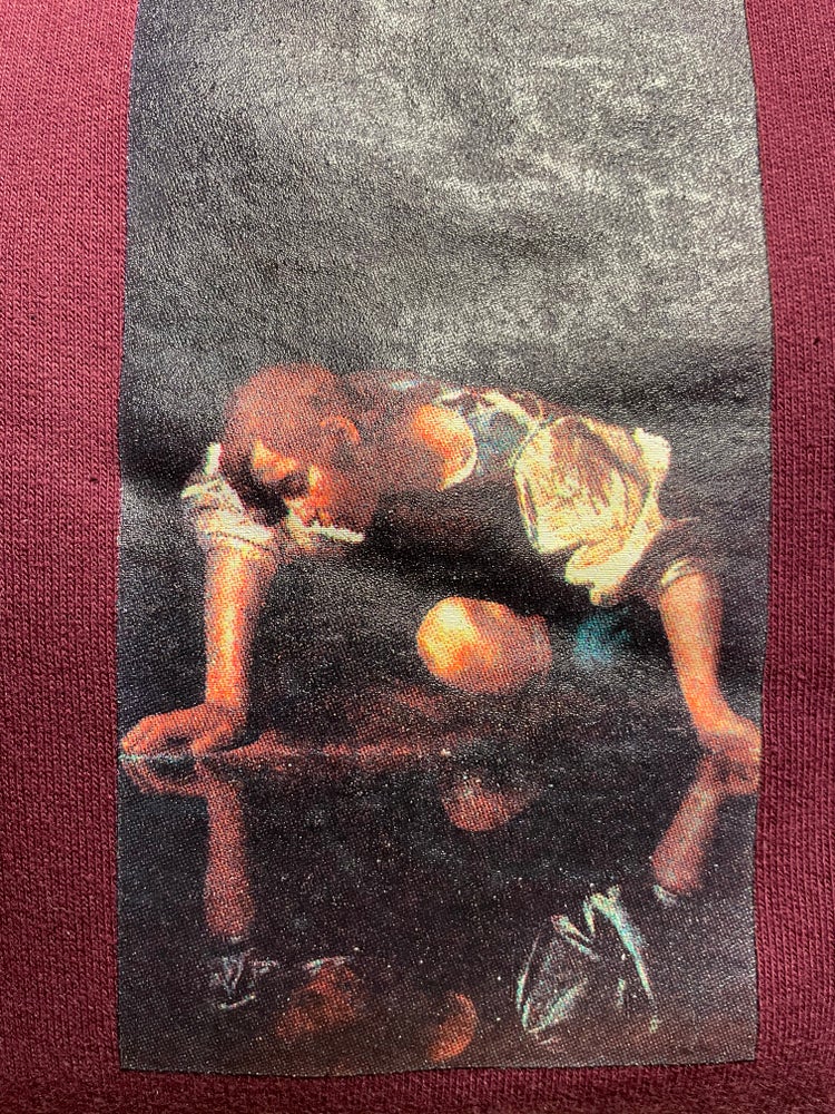 Self-Reflection Hoodie Maroon