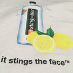 Lemon sting t shirt white