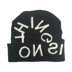 Outside is nothing beanie black (Proceeds go to a vaccine for Covid19)
