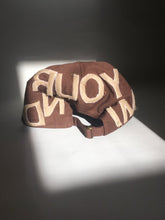 Load image into Gallery viewer, Empty your mind hat dark chocolate
