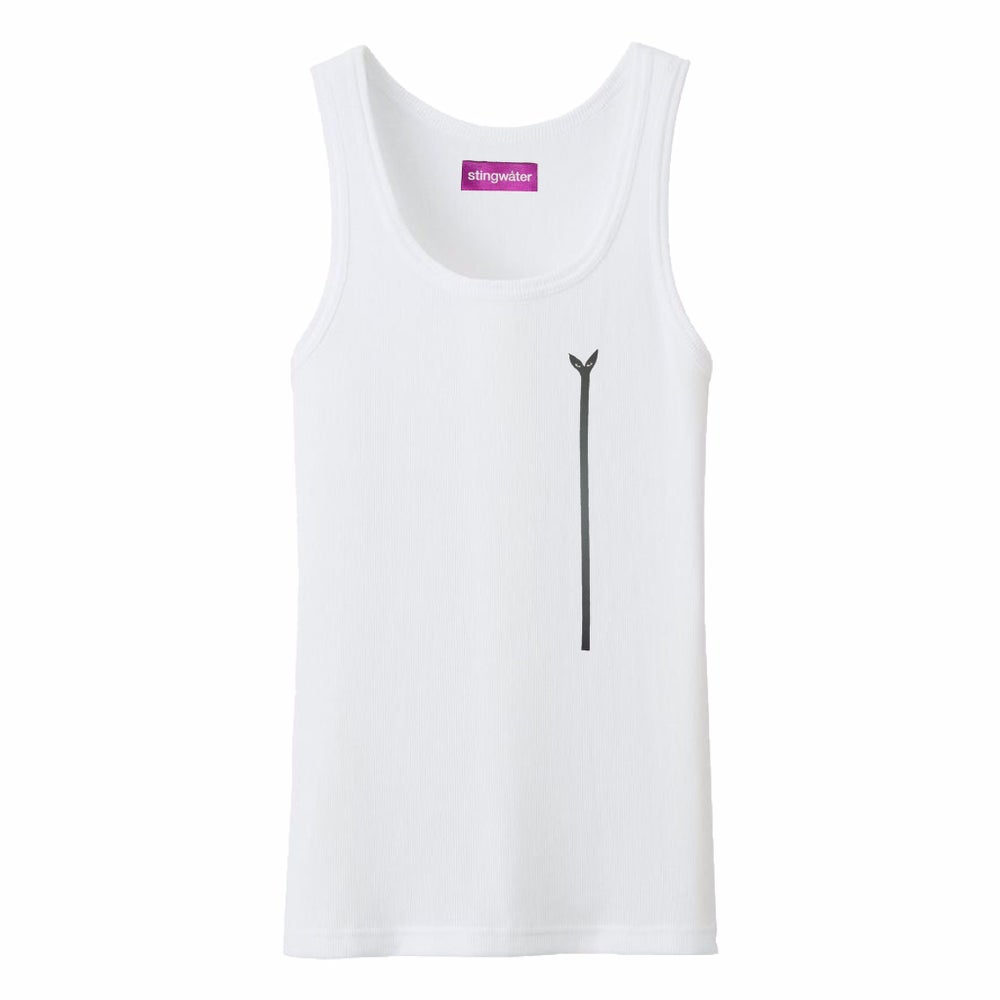 Aya Groeing Tall PURPLE LABEL Tank Top White