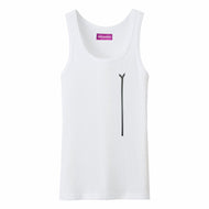 Aya Groeing Tall PURPLE LABEL Tank Top White