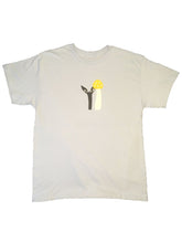 Load image into Gallery viewer, Groe Together (Aya and yellow cap) T shirt sky blue

