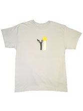Load image into Gallery viewer, Groe Together (Aya and yellow cap) T shirt sky blue
