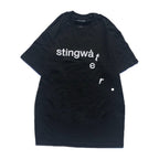 Drip Logo T Shirt Black