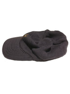 Aya knitted camp hat navy